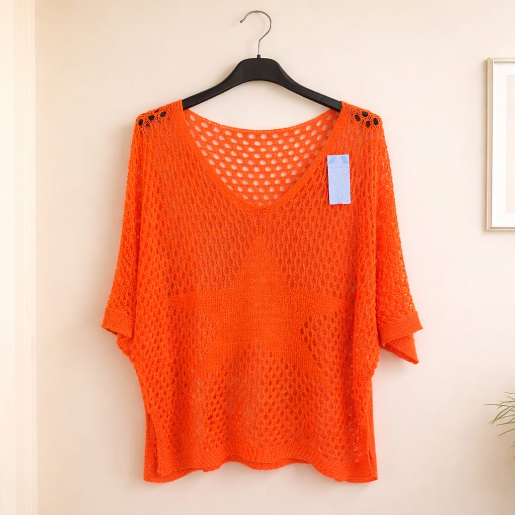 Feinstrick Shirt mit Stern