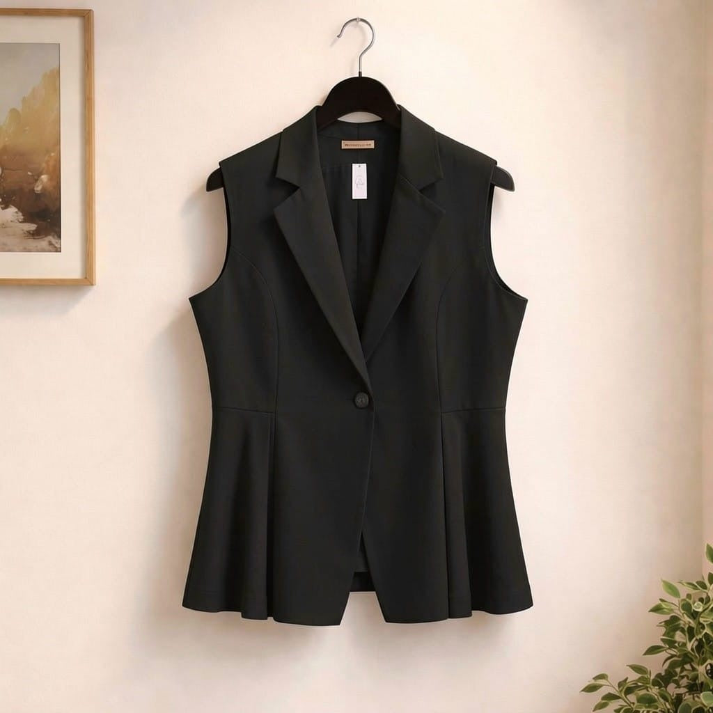 Ärmelloser Blazer