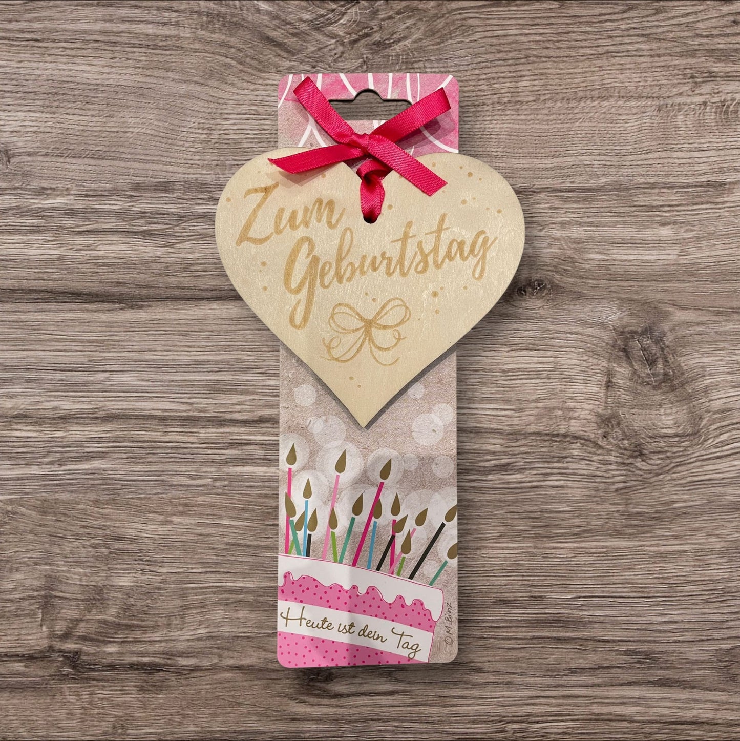 Geschenkanhänger Holz