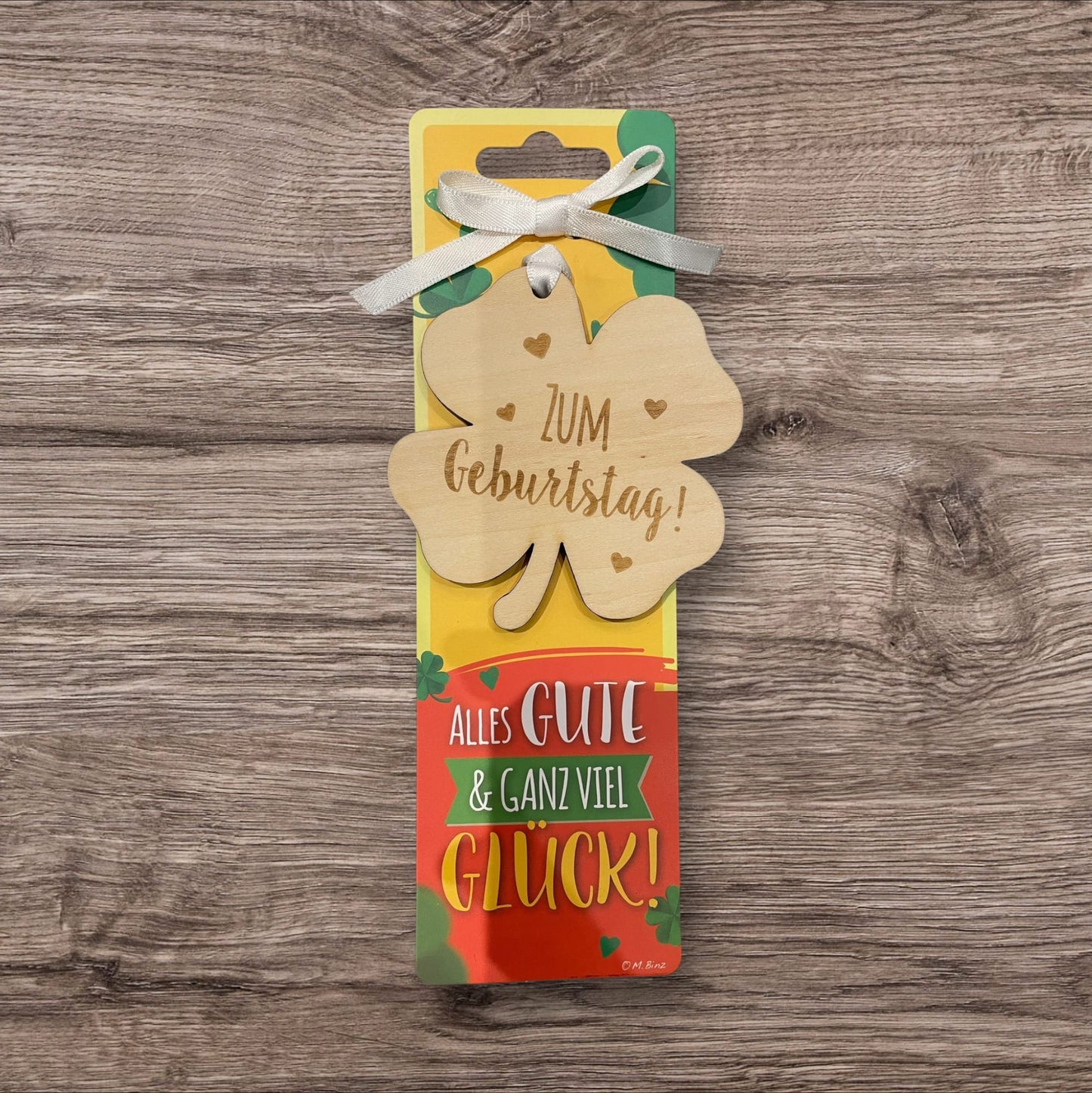 Geschenkanhänger Holz