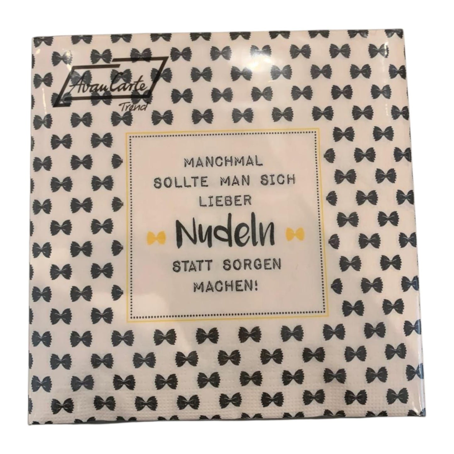 Lunch Serviette "Manchmal sollte…"