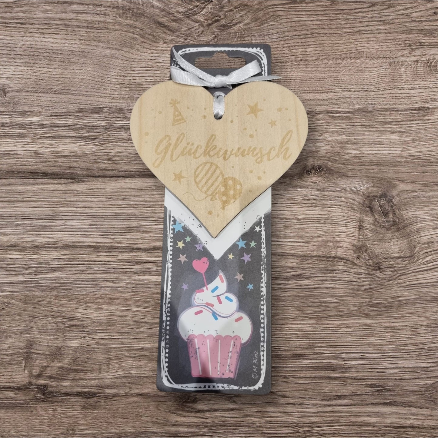 Geschenkanhänger Holz