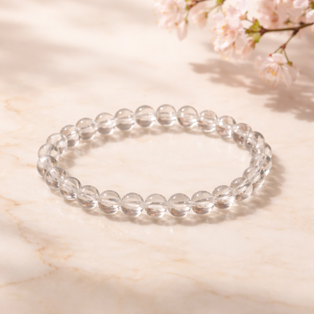 Bergkristall Armband 6mm