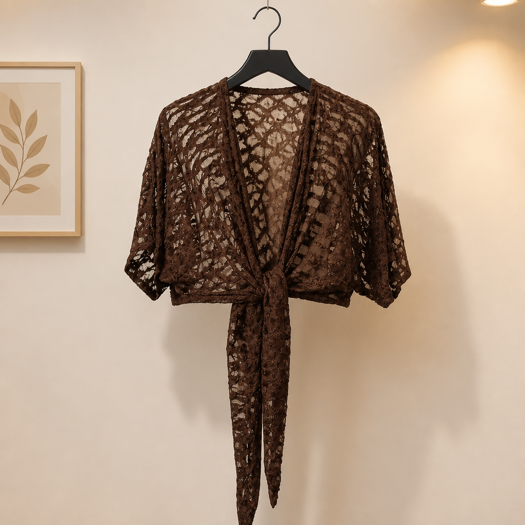 Bolero aus Spitze