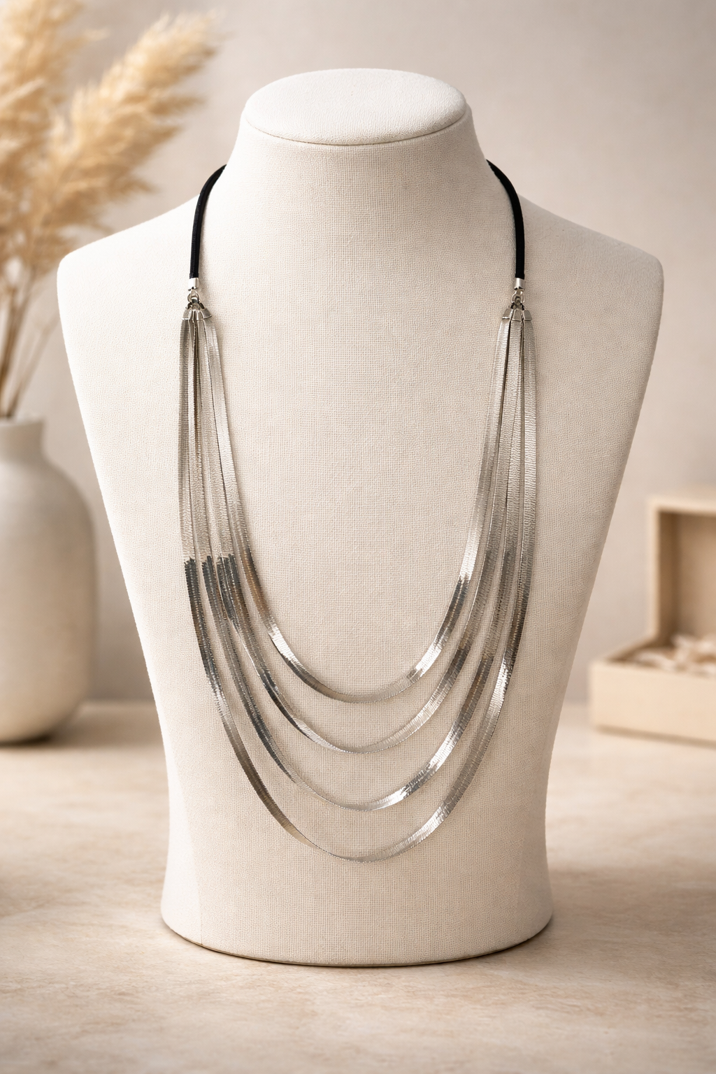 Statement Kette Layer Shine