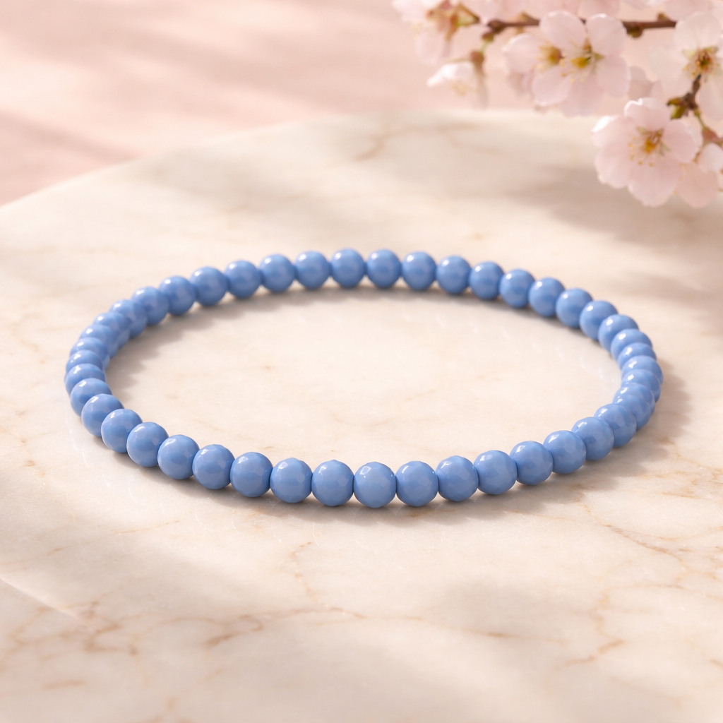 Armband aus geschliffen Glasperlen