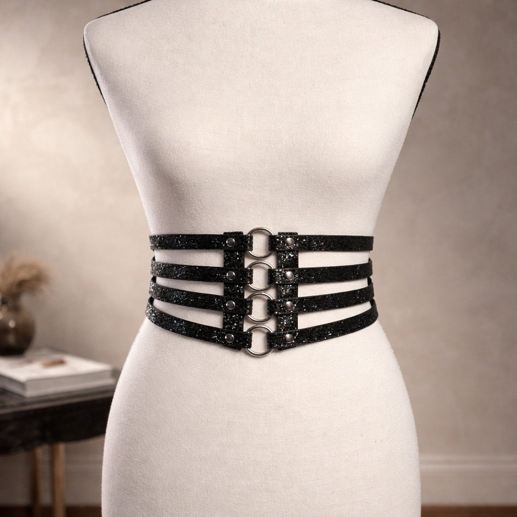 Taillengürtel sparkle Straps dehnbar