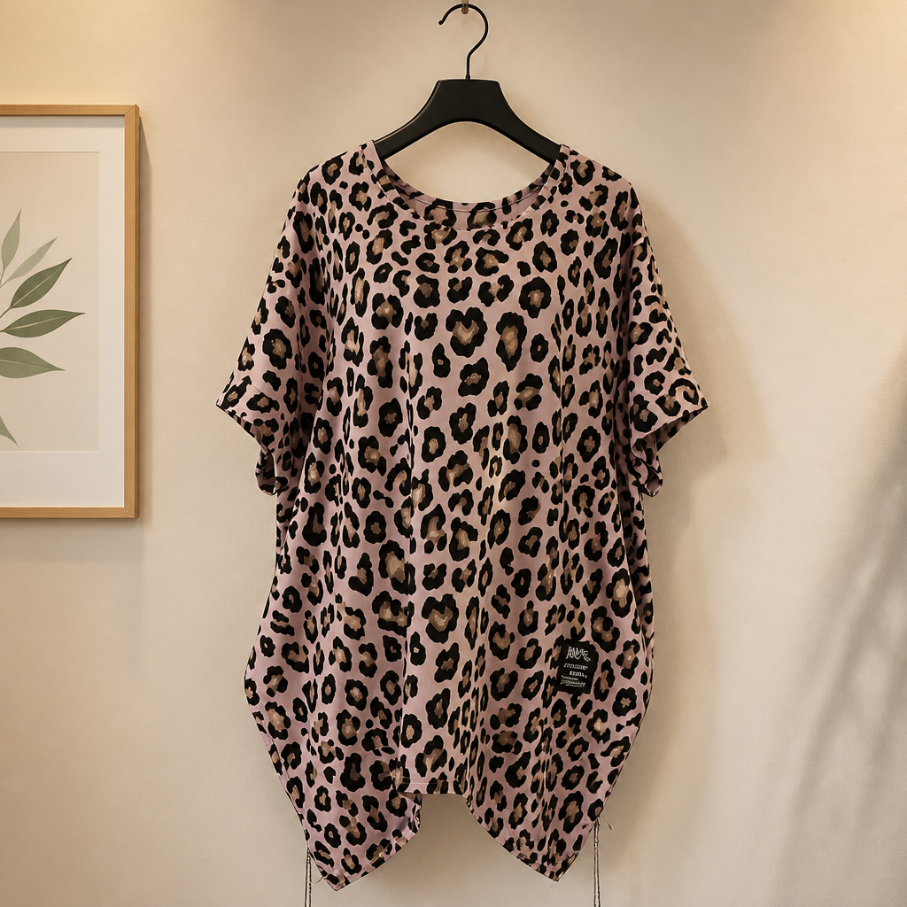 Leo Shirt mit seitlichen Zipps