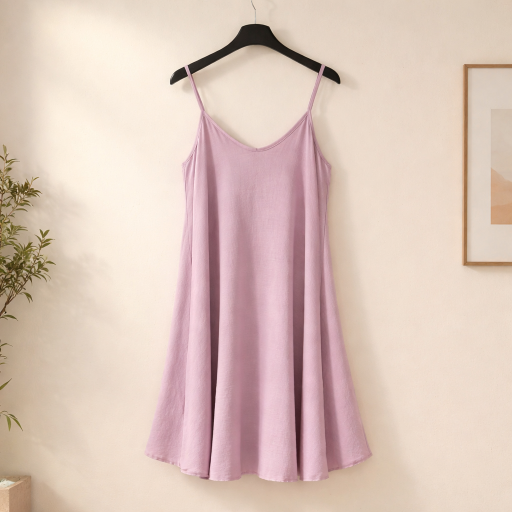 A-Linie Kleid mit Trägern
