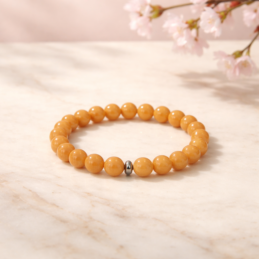 Armband Aventurin orange 10mm