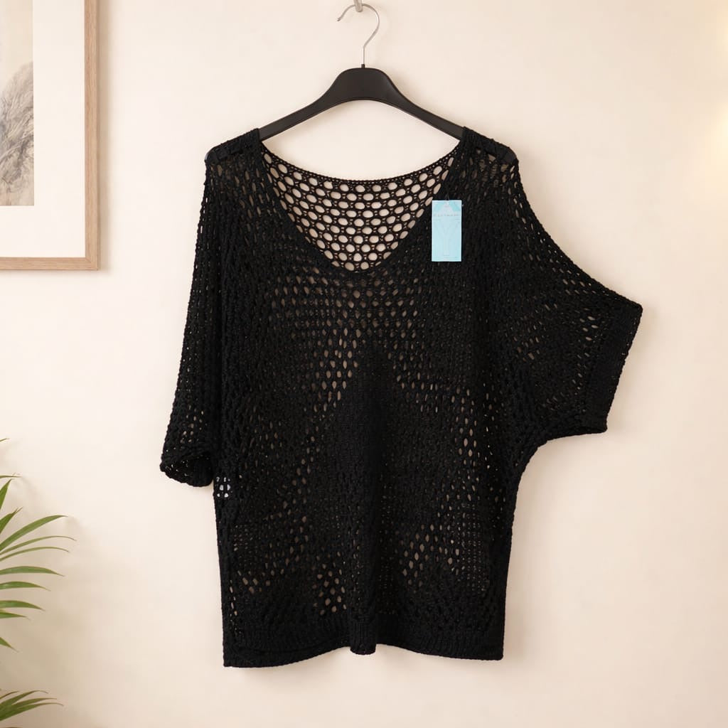 Feinstrick Shirt mit Stern