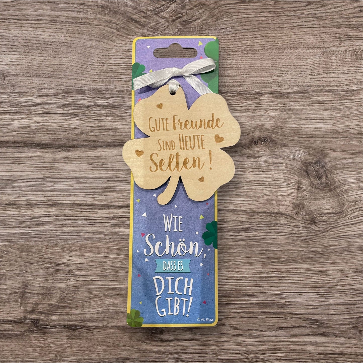 Geschenkanhänger Holz