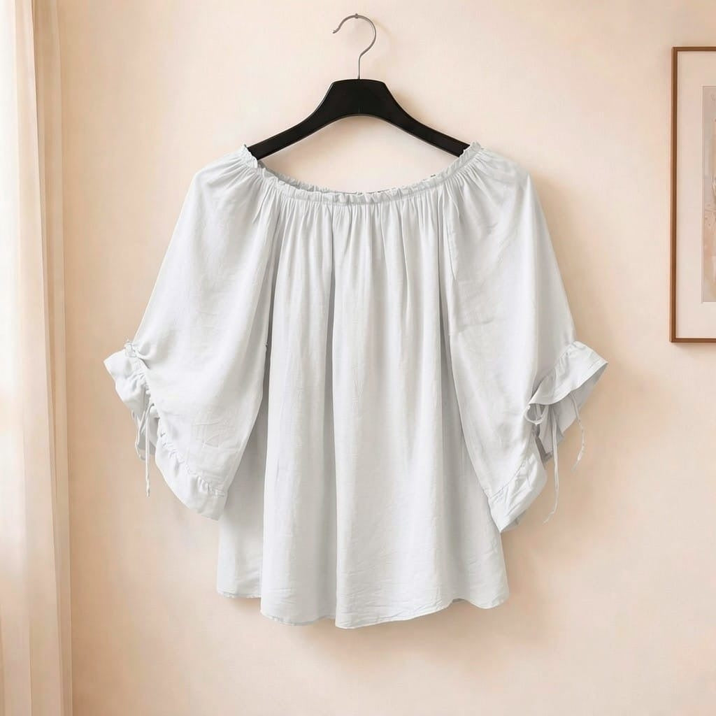 Bluse aus Seide mix
