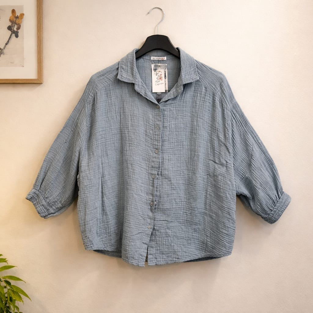 Musselinbluse