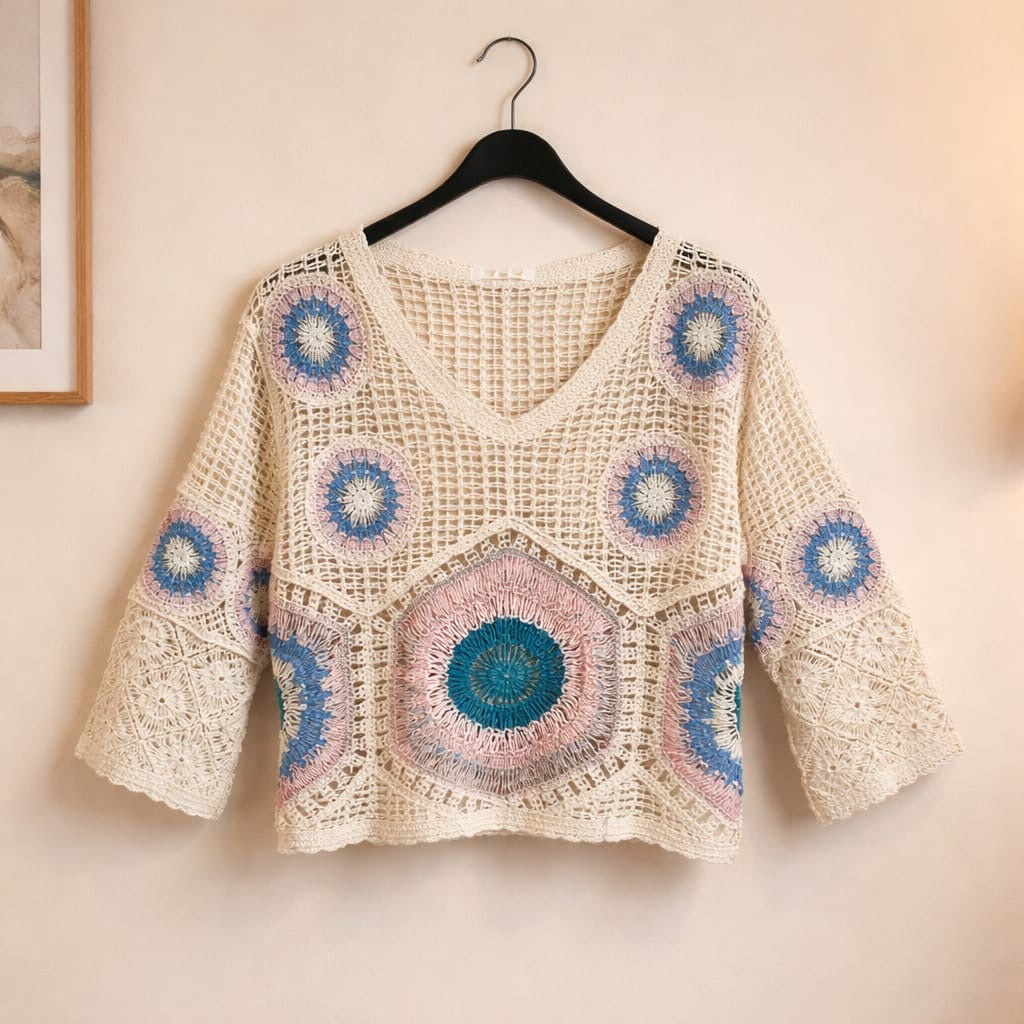 Häkelpullover