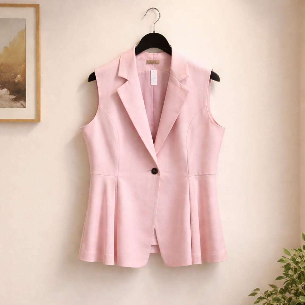 Ärmelloser Blazer