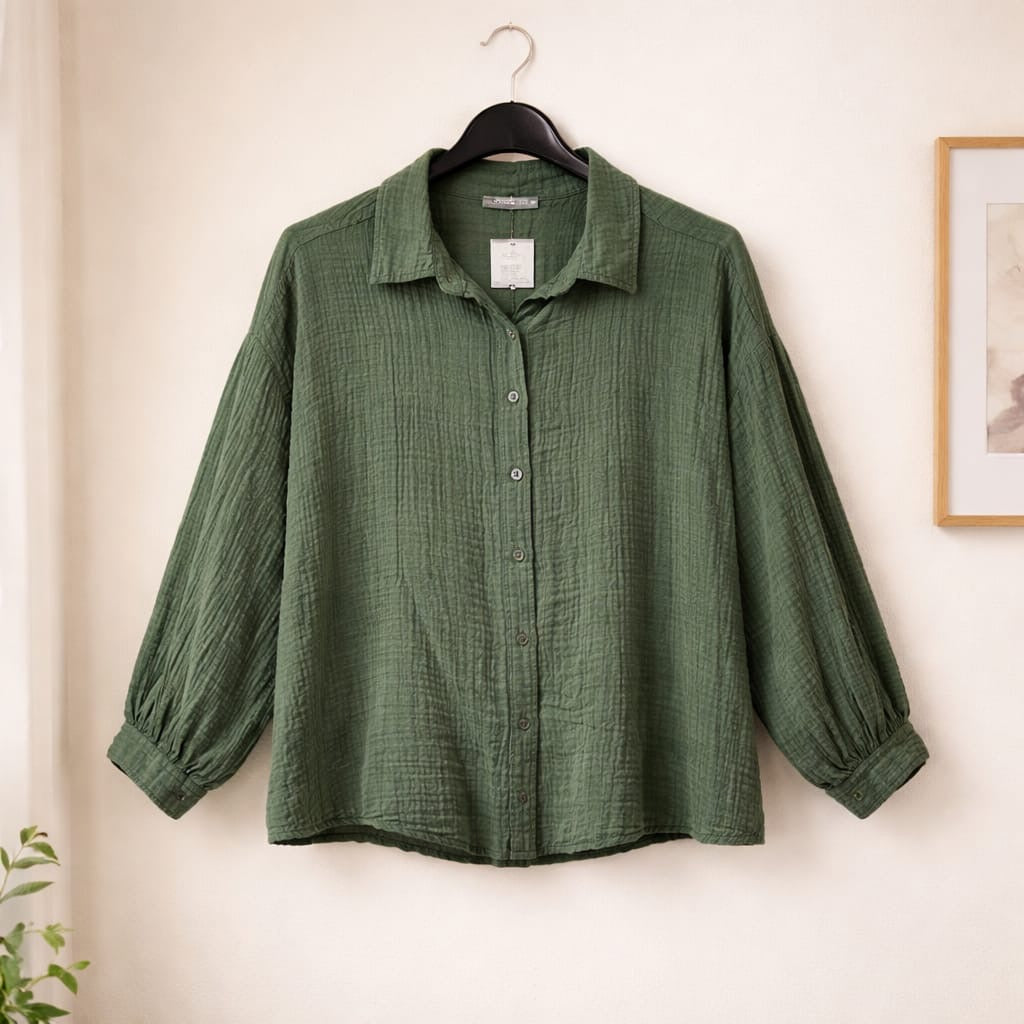 Musselinbluse