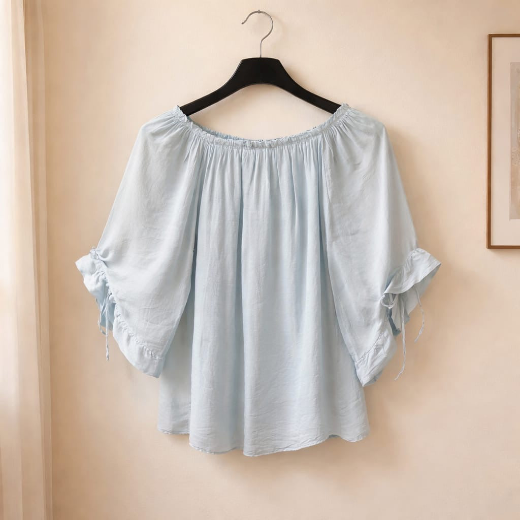 Bluse aus Seide mix