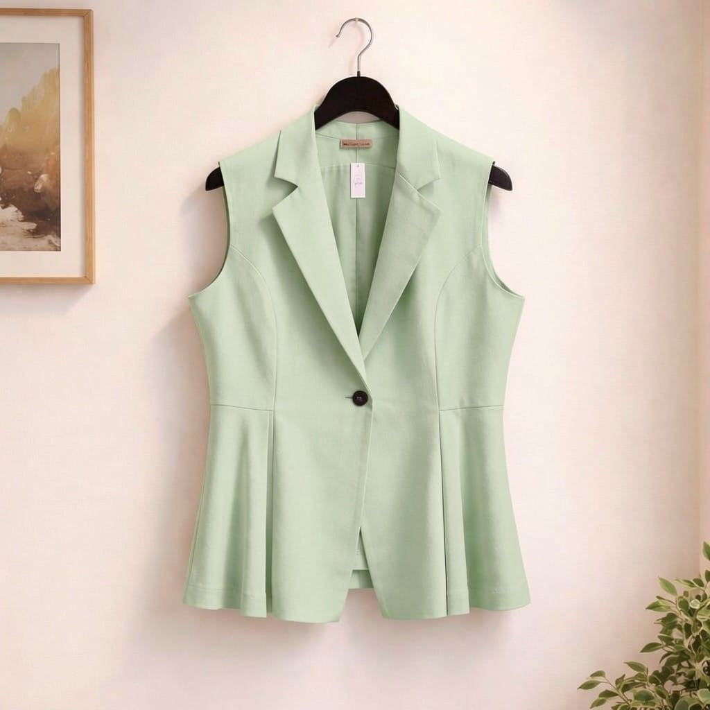 Ärmelloser Blazer