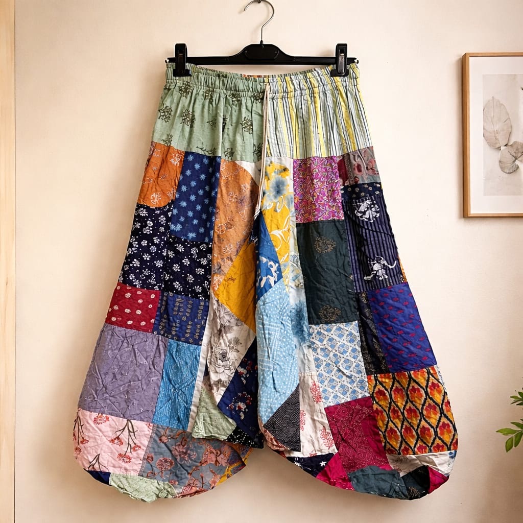 Patchwork Haremshose