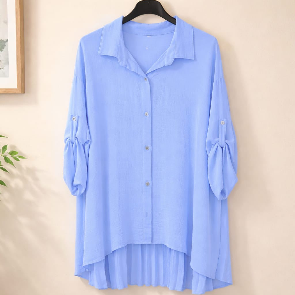 Bluse mit Detail am Rücken