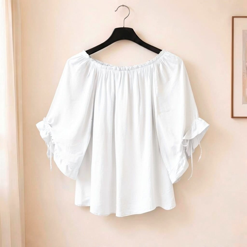 Bluse aus Seide mix