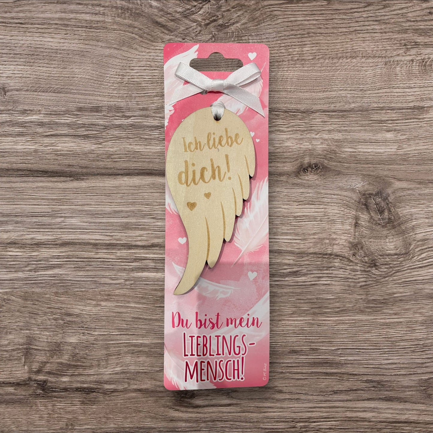 Geschenkanhänger Holz