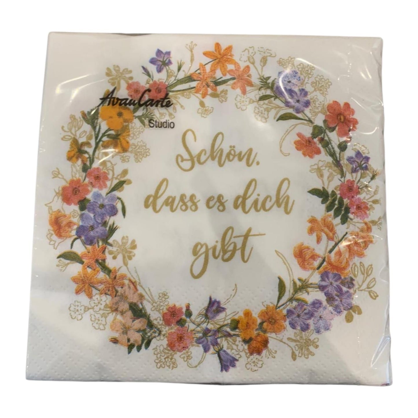 Lunch Serviette "schön das es dich gibt"