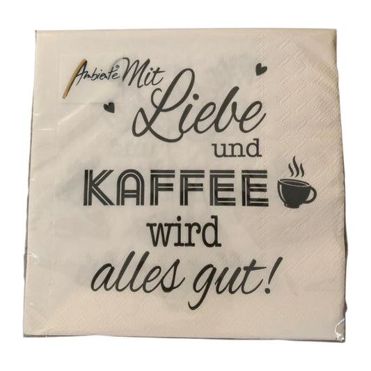Lunch Serviette "Mit Liebe…"