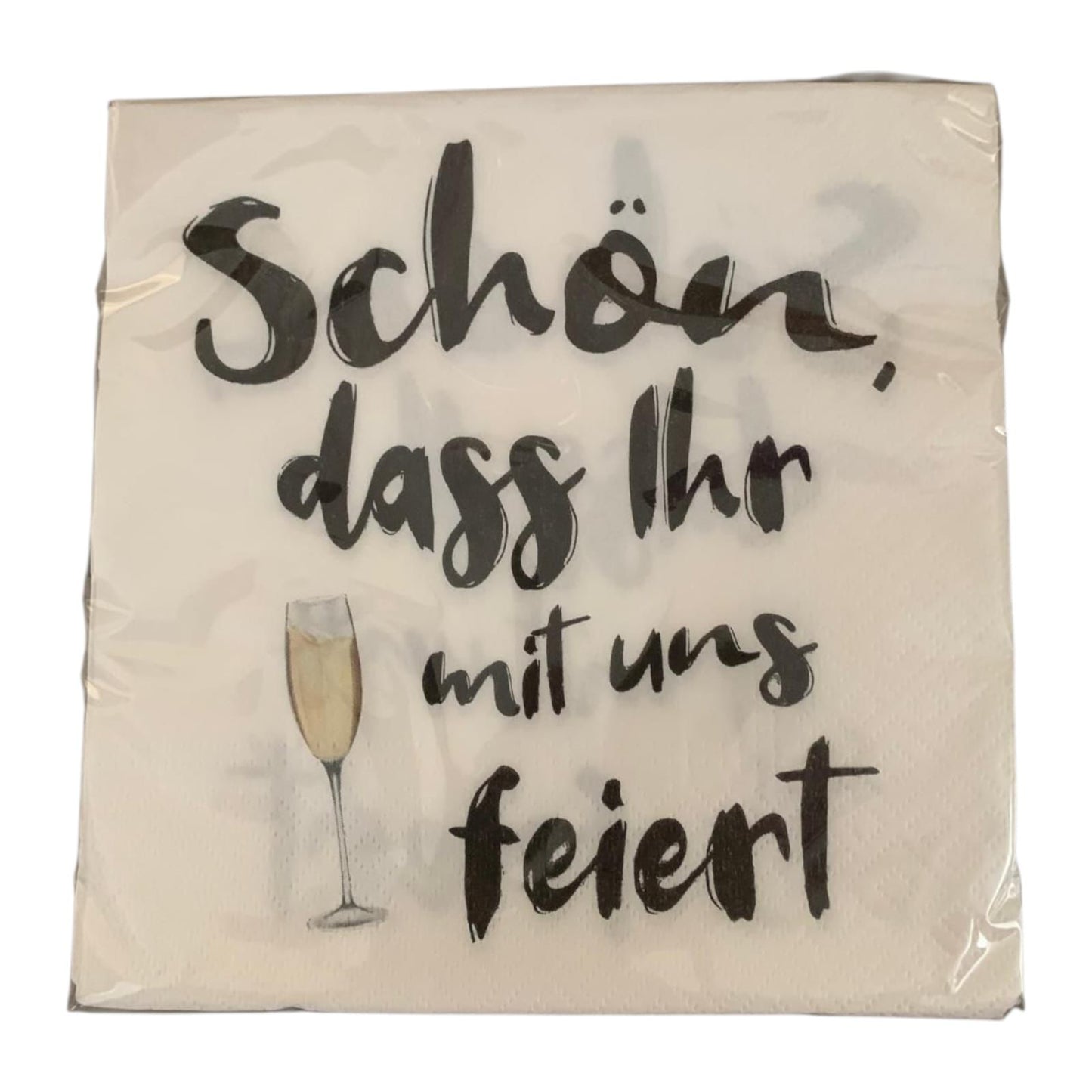 Lunch Serviette "Schön, dass"