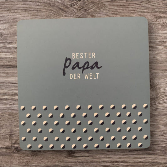 Untersetzer „Bester Papa der Welt“