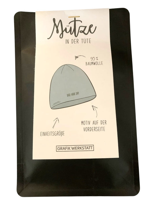 Mütze in der Tüte