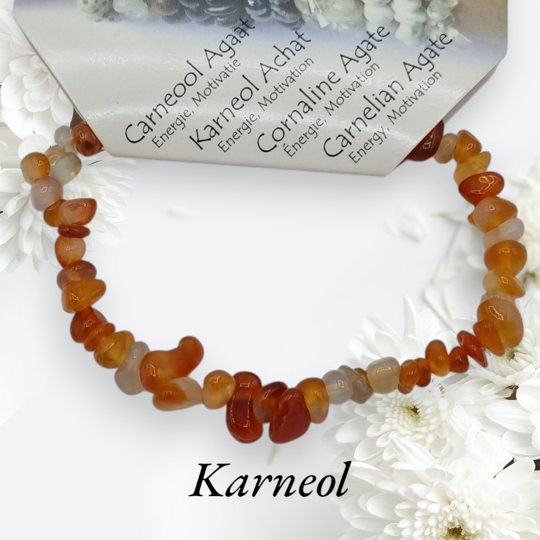 Edelsteinarmband - Karneol