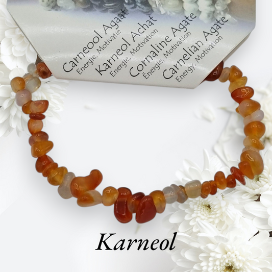 Edelsteinarmband - Karneol