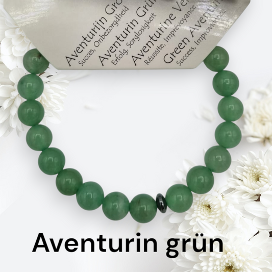 Edelstein Armband - grüner Aventurin