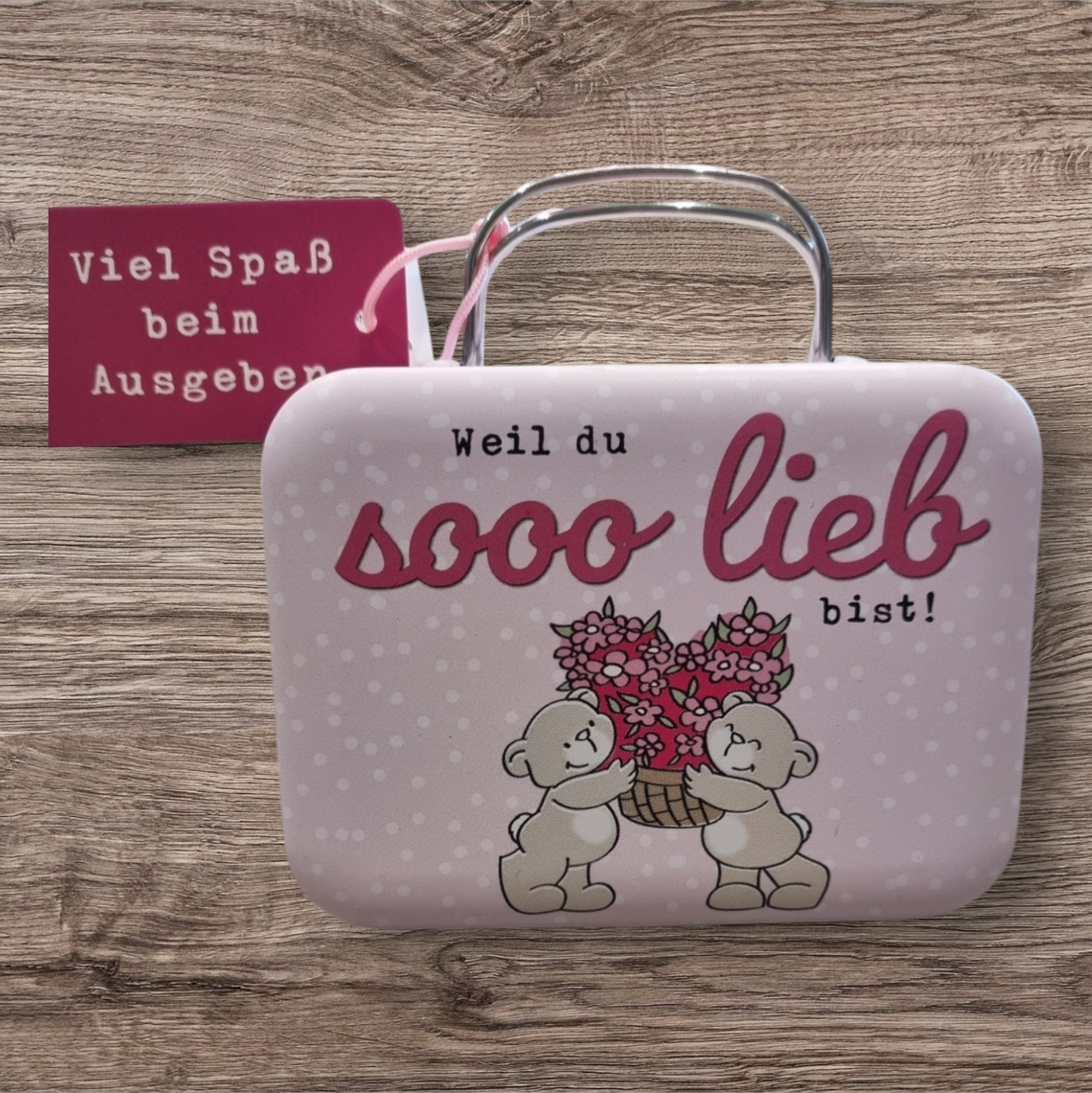 Geldkoffer aus Metall