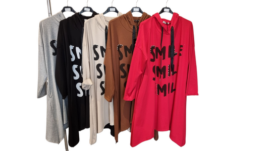 Shirtkleid "smile"
