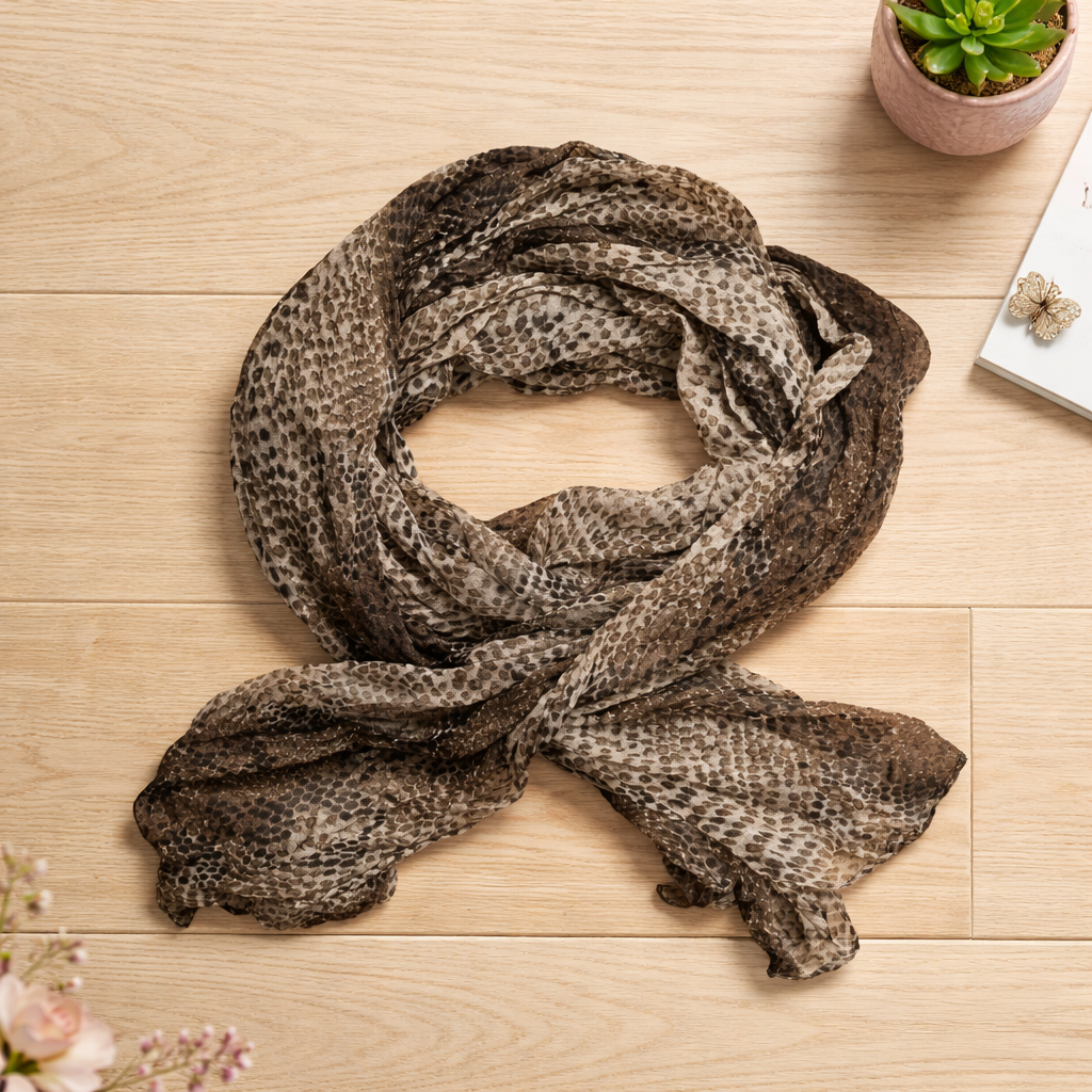 Viskose Schal Snake
