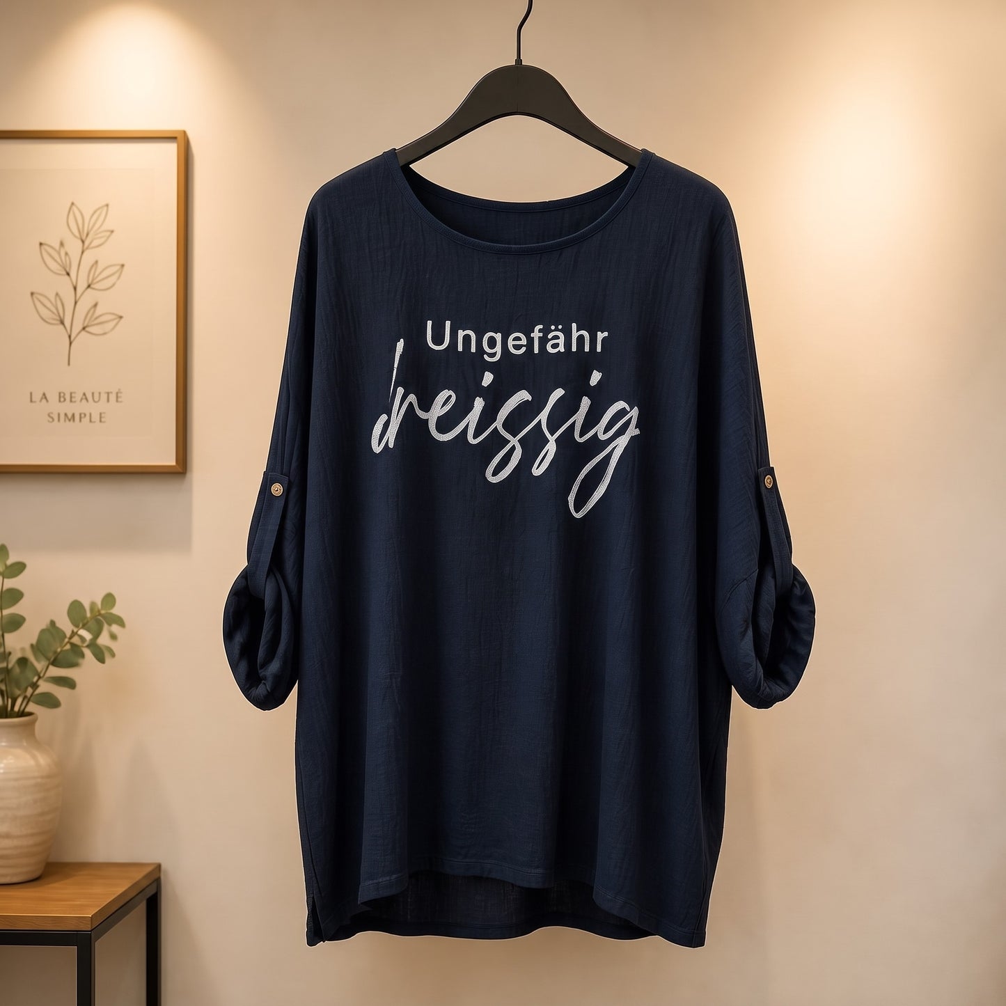 Longshirt "ungefähr 30"