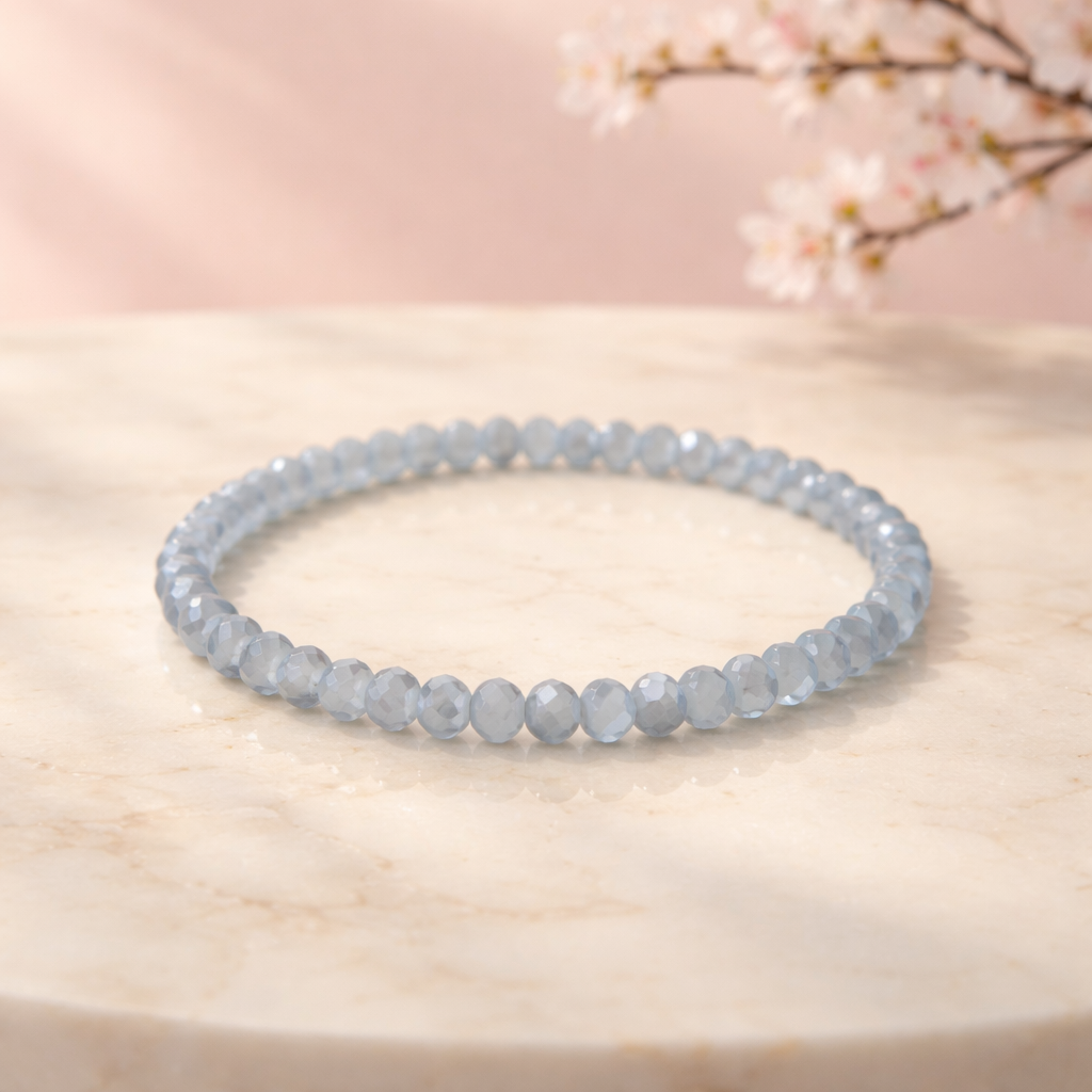 Armband aus geschliffen Glasperlen