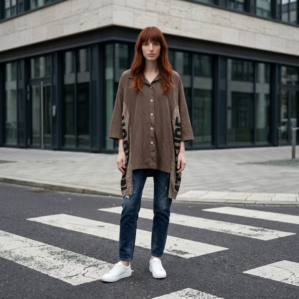 Leichte coole Jeansjacke