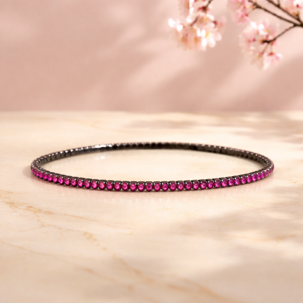 Zartes Strassarmband elastisch