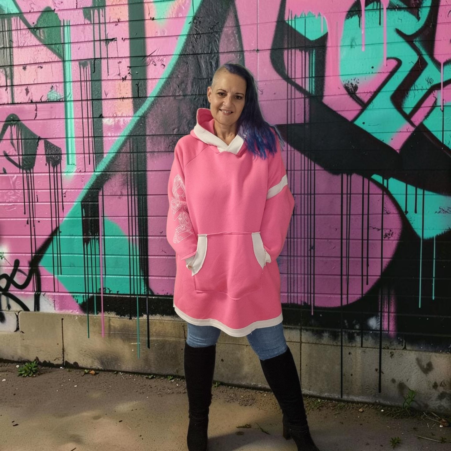 Kuscheliger Long Hoodie