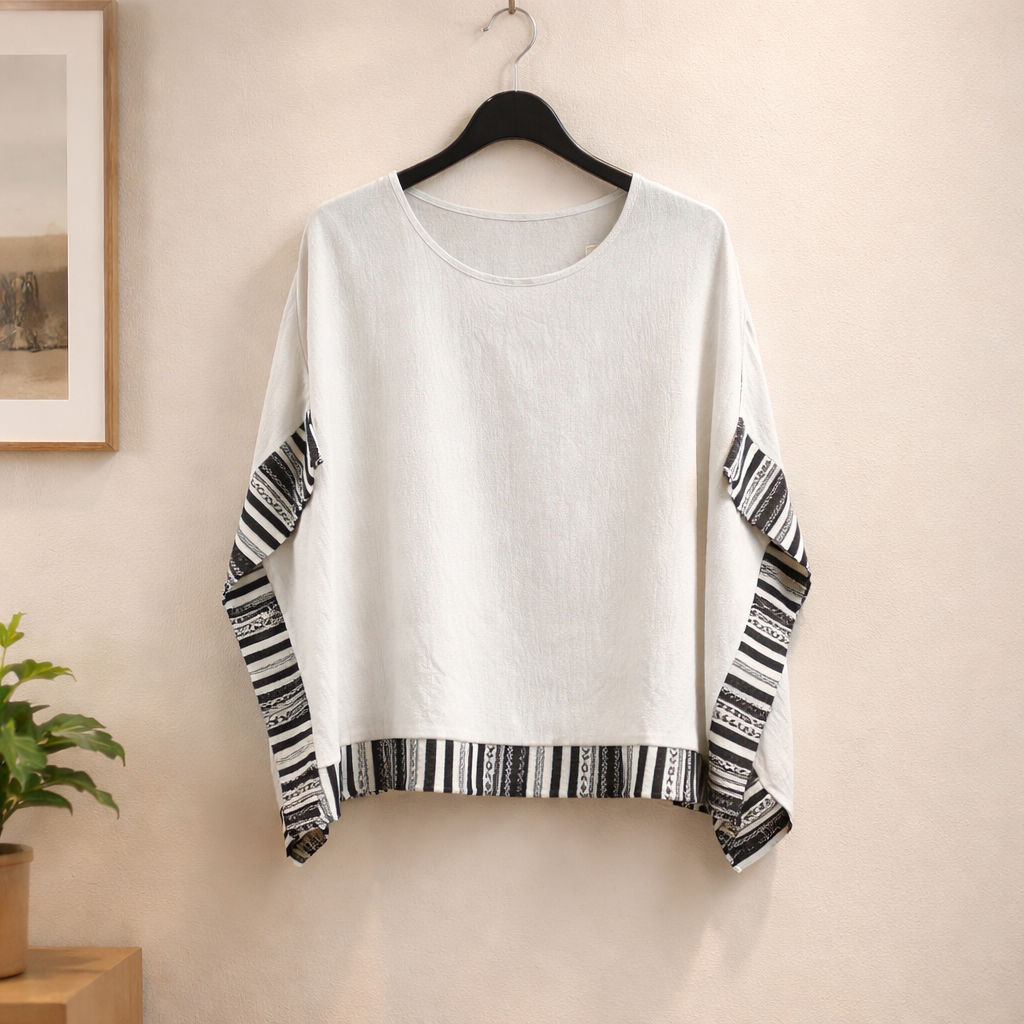 Lässiges Tunika Shirt