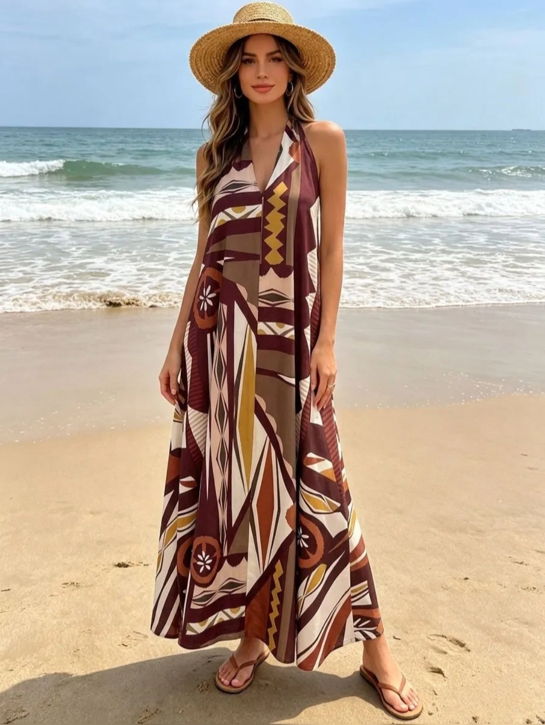 Neckholder Kleid