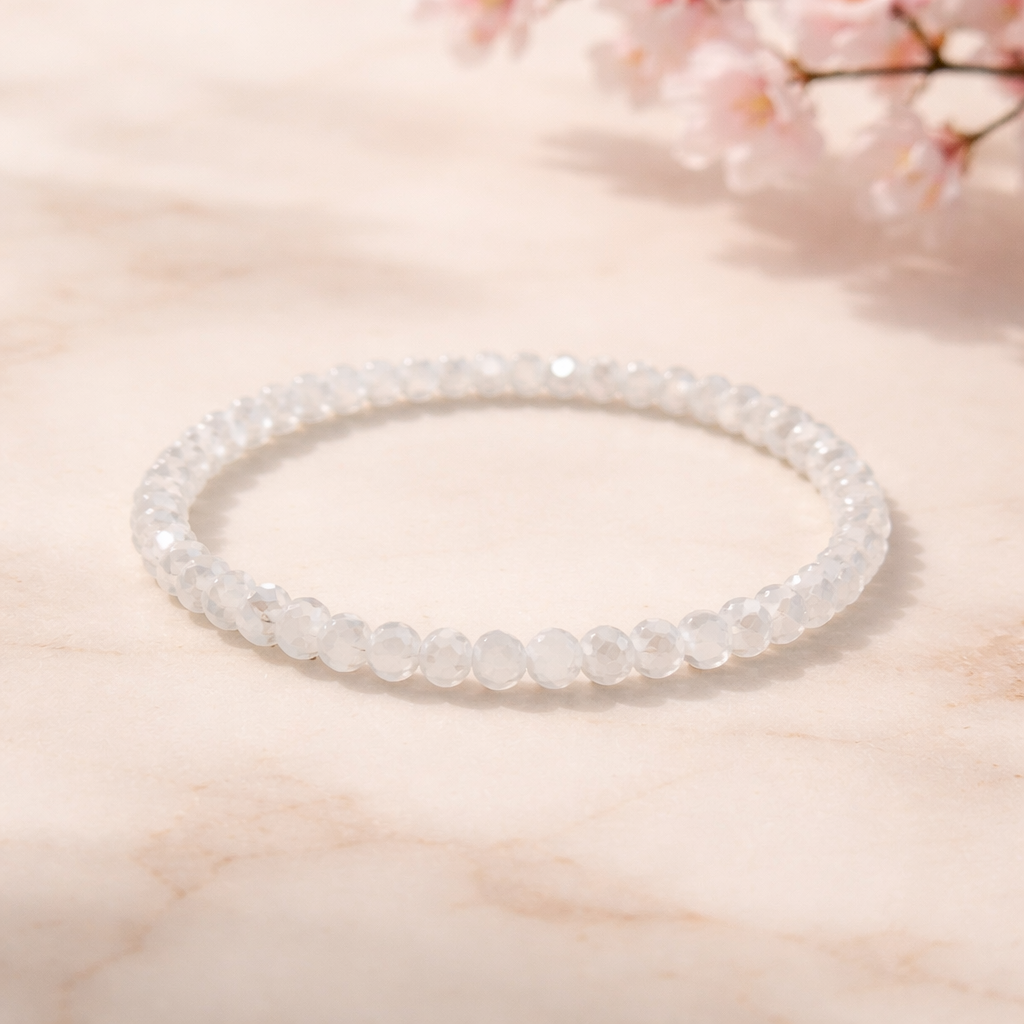 Armband aus geschliffen Glasperlen