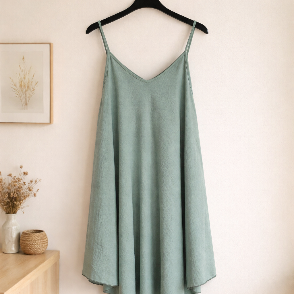 A-Linie Kleid mit Trägern