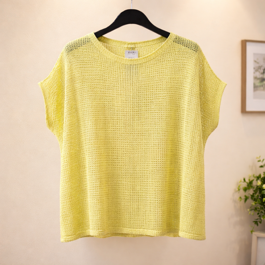 Netzshirt in coolen Neonfarben