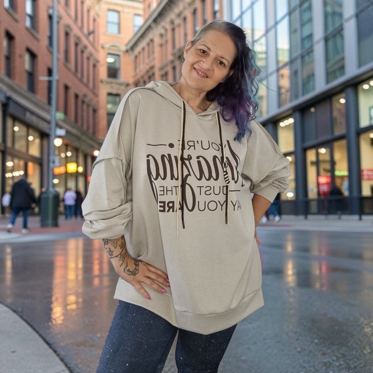 Oversize Hoodie "Amazing"