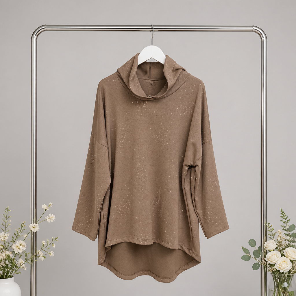 Hoodie mit Strass